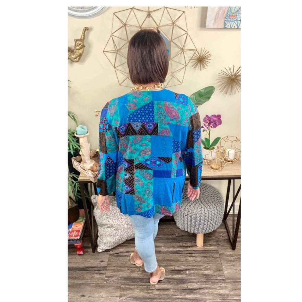 Vintage Multi Pattern Jacket - image 7